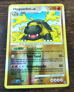 Hippowdon 25/111 Platinum Rising Rivals Reverse Holo Pokemon Card NM - Image 1