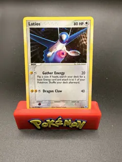 Latios 2/10 EX Trainer Kit 1: Latias & Latios MP Pokemon Card TCG Holo Crease - Image 1