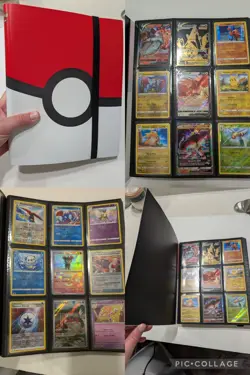 Pokemon Card binder 360 Holo Card Lot. RR, Rare, And More! - Image 1