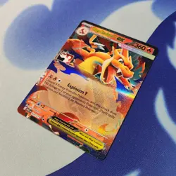 Mega Charizard Y EX Pokemon Play! Series 9 Stamped Promo 2026 Card Near Mint - Image 2