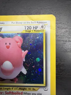 Pokemon TCG Blissey Neo Revelation Holo Rare Card 2/64 🔥 - Image 3