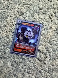 Pokemon TCG Chandelure v Fusion Strike Holo Ultra Rare Card 039/264 - Image 1