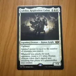 Adeline Resplendent Cathar - N/M Tarkir Dragonstorm MTG Magic The Gathering Card - Image 1