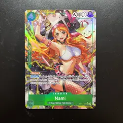 One Piece Card Game Nami OP14-031 The Azure Sea's Seven ENG Near Mint NM - Image 1