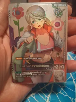 Lafter Frankland (Store Tournament Winner Pack 05) - Gundam Promotional Card NM - Image 1