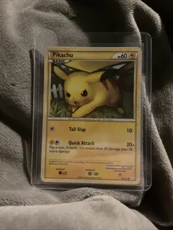Pokemon Pikachu TCG Card 78/123 HeartGold SoulSilver - Image 1