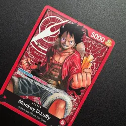 Monkey.D.Luffy ST01-001 - One Piece TCG Starter Deck Straw Hat Crew Non Foil LP - Image 3