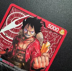 Monkey.D.Luffy ST01-001 - One Piece TCG Starter Deck Straw Hat Crew Non Foil LP - Image 4