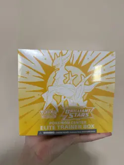 Pokemon TCG Sword & Shield Brilliant Stars Pokemon Center Elite Trainer Box - Image 1