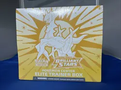 Pokemon Trading Card Game Sword & Shield Brilliant Stars Pokemon Center ETB 820650850066 - Image 1