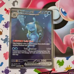 Pokemon TCG Blastoise ex Scarlet & Violet-151 200/165 Holo Special Illustration - Image 1