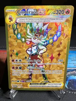 Cinderace ex 163 - Scarlet & Violet Black Star Promo - Pokemon Card Near Mint - Image 1