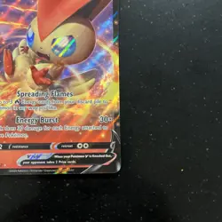 Victini V - Sword & Shield Base Set 025/202 - Holo Ultra Rare Pokemon Card NM - Image 5