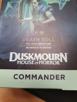 Magic The Gathering Duskmourn Commander (Death Toll) - Image 2
