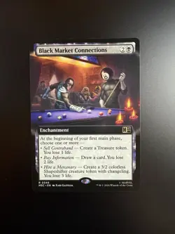 MTG Marvel Super Heroes Black Market Connections Extended Art 0346 Non-Foil - Image 1