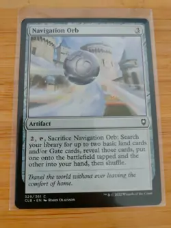 MTG Navigation Orb 329 Battle for Baldur's gate M/NM Free UK P&P - Image 1