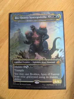 Bio-Quartz Spacegodzilla - Brokkos, Apex of Forever Ikoria: Lair of Behemoths... - Image 1