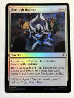 Borough Backup Marvel Super Heroes Foil - Image 1