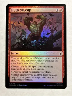 HULK SMASH! Marvel Super Heroes Foil - Image 1