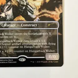 Mechagodzilla, Battle Fortress Hangarback Walker Welcome Back Promo MTG Foil - Image 5