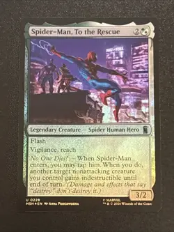 MTG Marvel Super Heroes Spider-Man, To the Rescue Foil 0228 - Image 1
