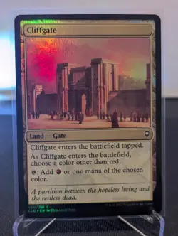 Cliffgate 350 Battle for Baldur's Gate Magic: The Gathering Foil NM - Image 1