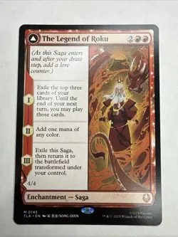 The Legend of Roku Avatar: The Last Airbender Regular NM - Image 1