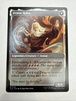The Legend of Roku Avatar: The Last Airbender Regular NM - Image 4