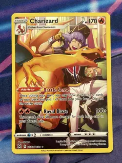 Pokemon Charizard TG03/TG30 Holo Rare Lost Origin NM - Image 1