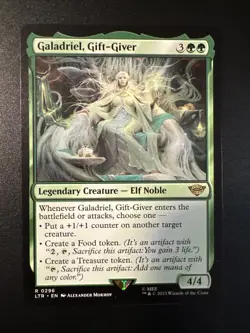 Magic the Gathering Lord of the Rings Galadriel, Gift Giver M/NM - Image 1