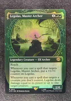 Magic the Gathering: Legolas, Master Archer (Showcase) The Lord of the Rings LTR - Image 1