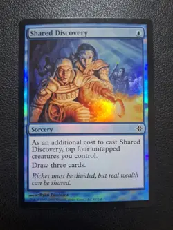 MTG Shared Discovery 87/248 FOIL Rise of the Eldrazi Magic: The Gathering LP - Image 1