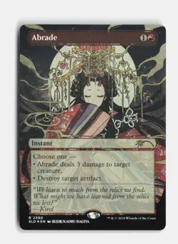 Abrade () 2390 Foil Secret Lair Drop Series MTG NM - Image 1