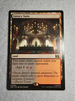 Luxury Suite R MTG Marvel Super Heroes 252 NM - Image 1