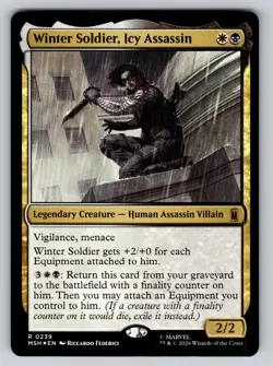 Winter Soldier, Icy Assassin 239 Magic: The Gathering Foil NM - Image 1