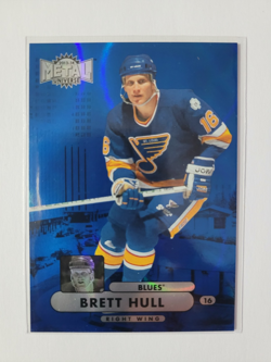 Brett Hull 2013-14 Fleer precious metal gem BLUE #12/25!!! - Image 1