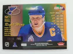Brett Hull 2013-14 Fleer precious metal gem BLUE #12/25!!! - Image 2