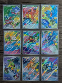 First Partner Illustration Collection Series 1 Promos Set 9 Cards Pokemon TCG - Image 1