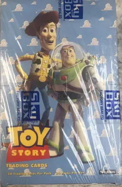 SkyBox Toy Story Trading Card Box 24 Cards Per Pack And 24 Packs Per Box RARE - Image 2
