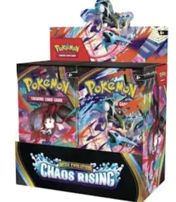 Pokemon TCG Mega Evolution Chaos Rising Booster Display Box 36 Packs - Image 1