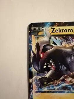 Pokemon Zekrom EX TCG Black White Holo Card BW38 Promo - Image 2