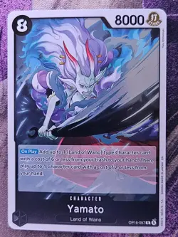 Yamato (097) OP16-097 Rare The Time of Battle One Piece Foil Near Mint - Image 1