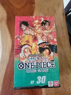 One Piece TCG Starter Deck ST-30 - Luffy and Ace English - Sealed - Image 1