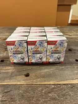 Pokemon Prismatic Evolutions Booster Bundle (Lot of 12) - Brand New - Image 1