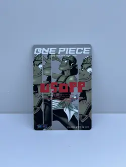 2007 BANDAI ONE PIECE GRAND LOG USSOP CARD - Image 1