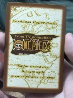 2000 BANDAI One Piece Hyper Battle S64 LUFFY CREW HOLO FOIL SCARCE EARLY CARD - Image 3