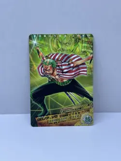 Roronoa Zoro No.01-04 UC ONE PIECE AR Carddass Holo 2011 Card Bandai Japanese - Image 1