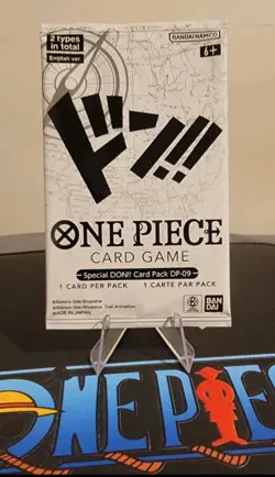 x2 One Piece Card Game Special Don!! Seald DP-09 SEALED The Azure Sea's Seven - Image 1
