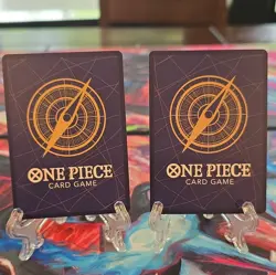 Lot of 2 One Piece Trafalgar Law P-093 And Donquixote Rosinante OP12-108 - Image 2