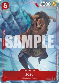 Jozu (Full Art) Foil C Starter Deck EX: Luffy & Ace ST30-005 NM - Image 1